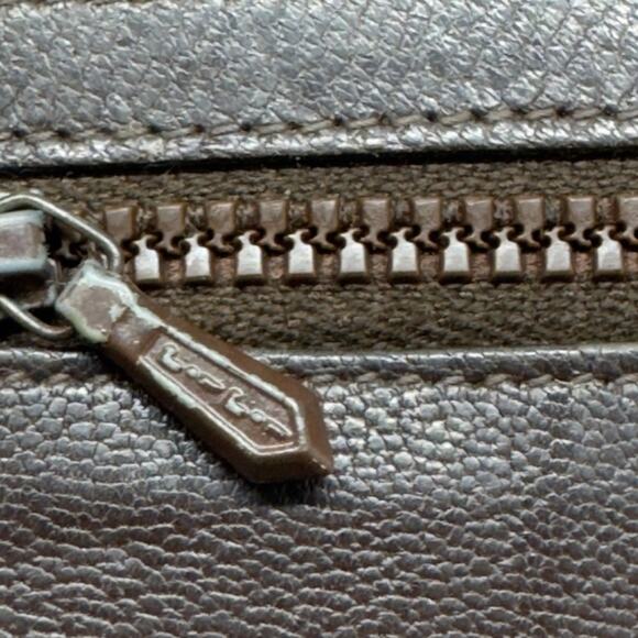 Rare Vintage Celine Horse & Carriage Wallet 1970s Pre-LVMH Italy Brown Leather - Picture 7 of 8